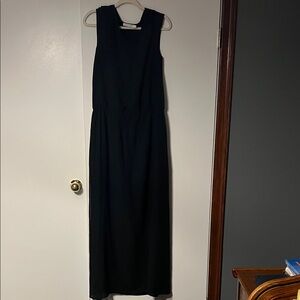 Anne Fontaine Classic Black Maxi Dress